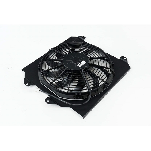 CSF Optional 12-inch SPAL Fan and Shroud 2858FB - Black