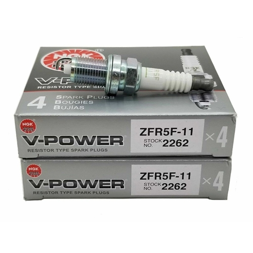 NGK Spark Plugs 2262 ZFR5F-11 V Power Spark Plug *Each