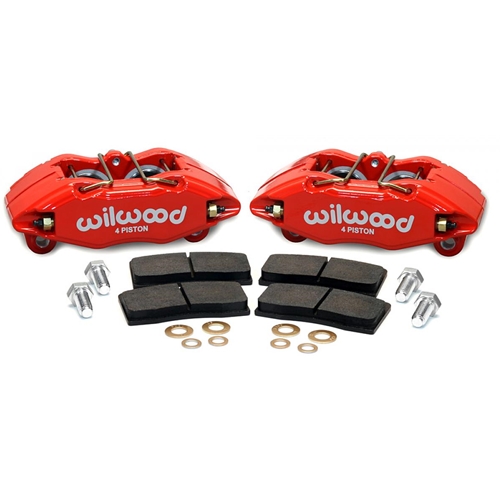 WILWOOD DPHA Front Caliper & Pad Kit - Red