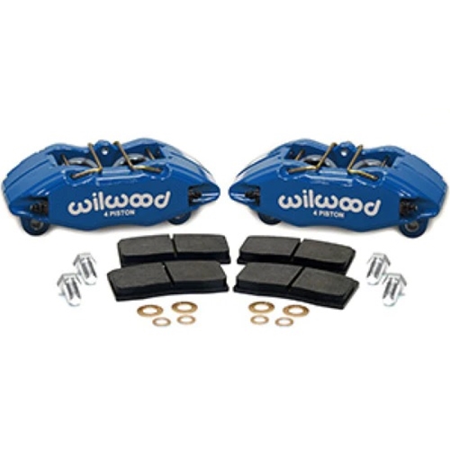 WILWOOD DPHA Front Caliper & Pad Kit - Blue