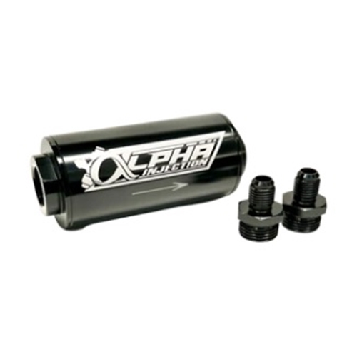 Alpha Injection Micron Fuel Filter (Inline) -6an