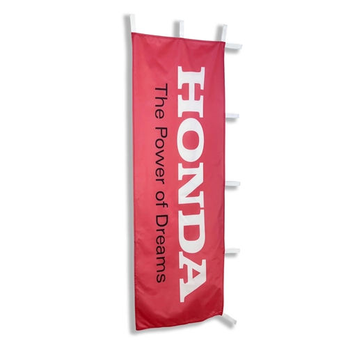 JDM BANNER Honda Power of Dreams Flag 24" x 70" - RED