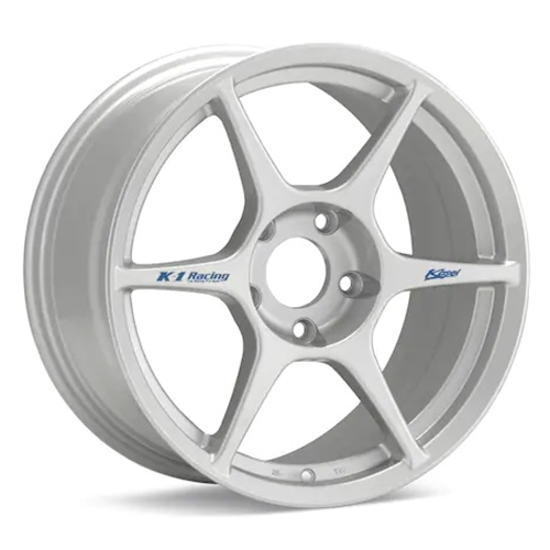 Kosei K1 Racing Silver Painted 15x7.0 4X100 et38