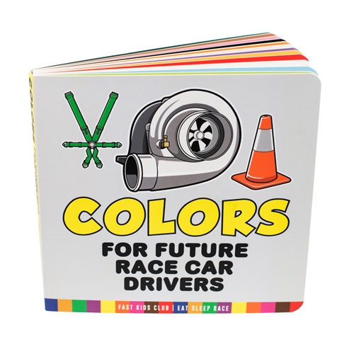 Colors Book For Future Race Car Drivers