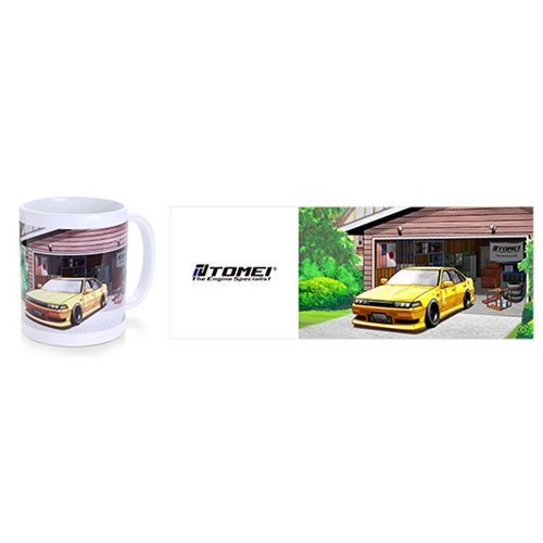 TOMEI COFFEE MUG WHITE A31 CEFIRO GARAGE