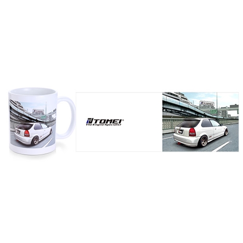 TOMEI COFFEE MUG WHITE EK9 CIVIC OSAKA-KANJO