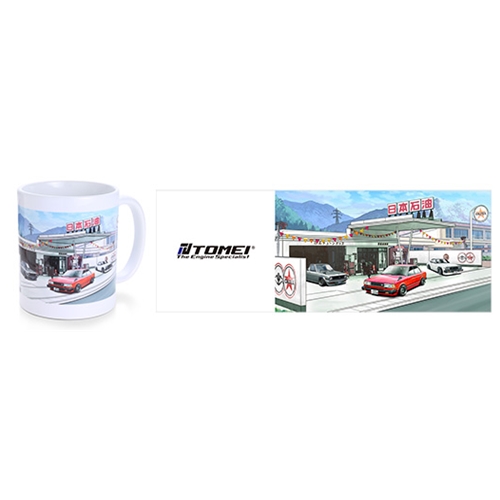 TOMEI COFFEE MUG WHITE B120/910/C210 GAS STATION YAMANASHI