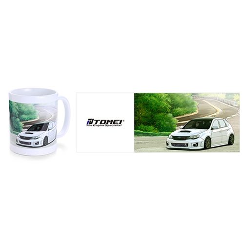 TOMEI COFFEE MUG WHITE GRB IMPREZA AKAGI TOUGE