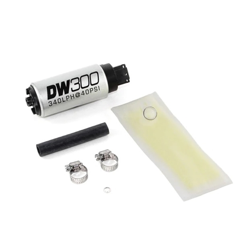 DEATSCHWERKS DW300 series, 340lph in-tank fuel pump w/ install kit for Integra 94-01 and Civic 92-00