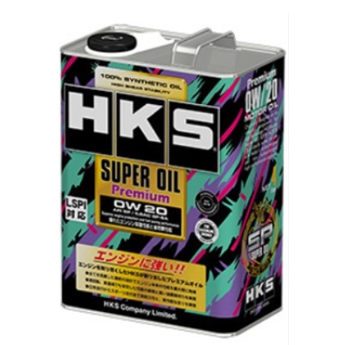 HKS SUPER OIL Premium 0W-20 API SP 4L