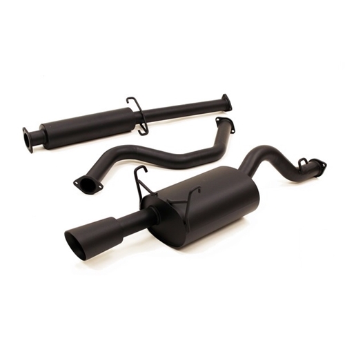 YONAKA CATBACK EXHAUST - HONDA CIVIC 1996-2000 2DR/4DR  (EX/GX/SI) BLACK POWDER COAT