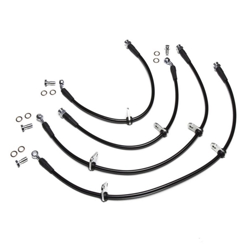 Chase Bays Fenderwell Brake Lines - Honda Civic 96-00 w/Rear Disc 4/5bolt