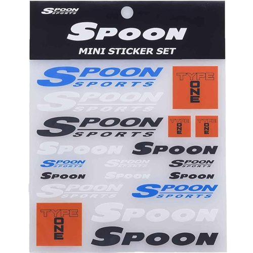 Spoonsports Mini Sticker Set - 126mm x 127mm