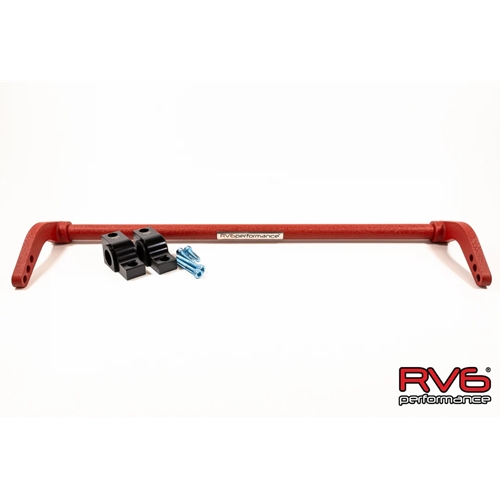 RV6 Adjustable Chromoly Rear Sway Bar (25.4mm) - Honda Civic 16-21 + TypeR